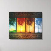 Vier seizoenen canvas afdruk (Voorkant)