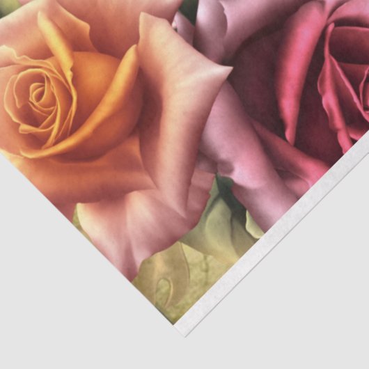 Vier Seizoenen Collage Design Series 2 Tissuepapier (Detail)