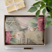 Vier Seizoenen Collage Design Series 3 Tissuepapier (Geschenk)