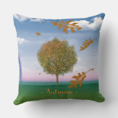 Vier seizoenen design kussens LENTE / HERFST (Achterkant)