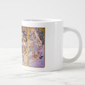 Vier seizoenen door Alfons Mucha Grote Koffiekop (Rechts)