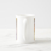 Vier seizoenen door Alfons Mucha Porselein Kop (Achterkant)