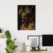 Vier seizoenen - Giuseppe Arcimboldo Fine Art Post Poster (Thuiskantoor)