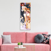 Vier seizoenen - Herfst Canvas Afdruk (Insitu (Woonkamer))