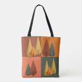 Vier seizoenen Herfst Tote Bag (Achterkant)