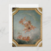 Vier seizoenen in de Salle du Conseil - Lente Briefkaart (Voorkant / Achterkant)