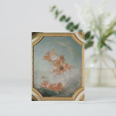 Vier seizoenen in de Salle du Conseil - Lente Briefkaart (Staand voorkant)