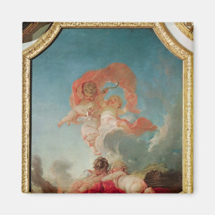 Vier seizoenen in de Salle du Conseil - zomer Magneet