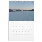 Vier seizoenen in de US National Park Calendar Kalender (Feb 2026)