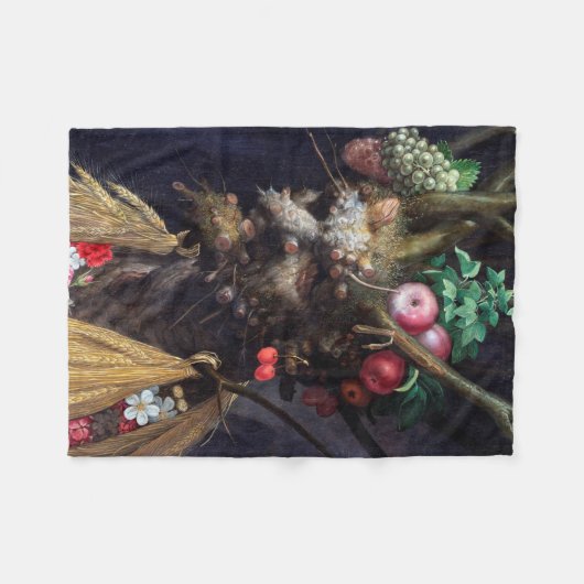 Vier seizoenen in één hoofd, Arcimboldo Fleece Deken (Voorkant (Horizontaal))