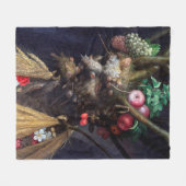 Vier seizoenen in één hoofd, Arcimboldo Fleece Deken (Voorkant (Horizontaal))