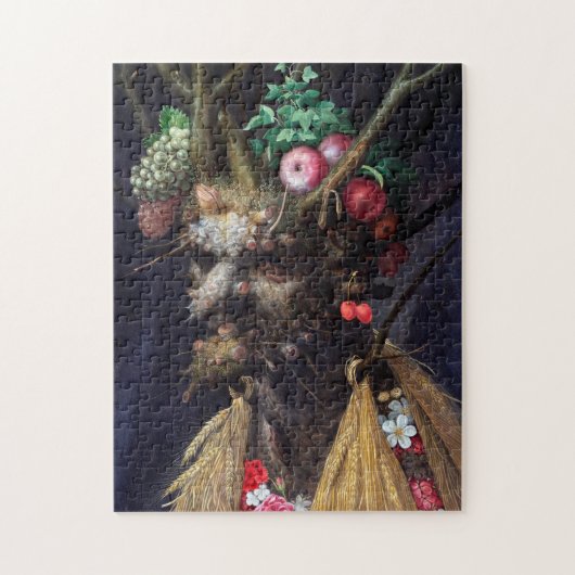 Vier seizoenen in één hoofd, Arcimboldo Legpuzzel (Verticaal)