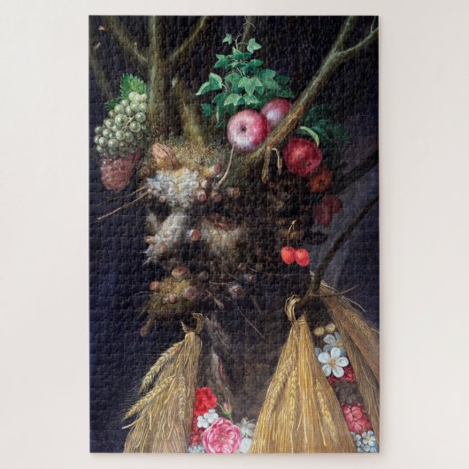 Vier seizoenen in één hoofd, Arcimboldo Legpuzzel (Verticaal)