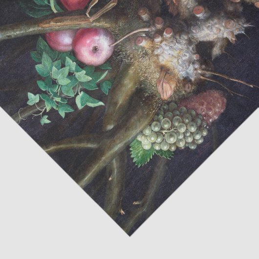 Vier seizoenen in één hoofd, Arcimboldo Tissuepapier (Detail)