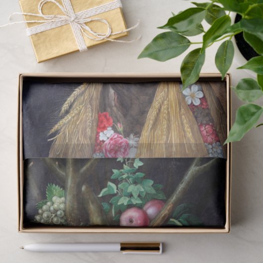 Vier seizoenen in één hoofd, Arcimboldo Tissuepapier (Geschenk)