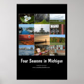 vier seizoenen in het poster van michigan (Voorkant)