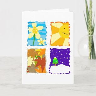 Vier seizoenen kaart