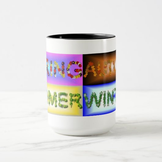 Vier Seizoenen Mok (Midden)