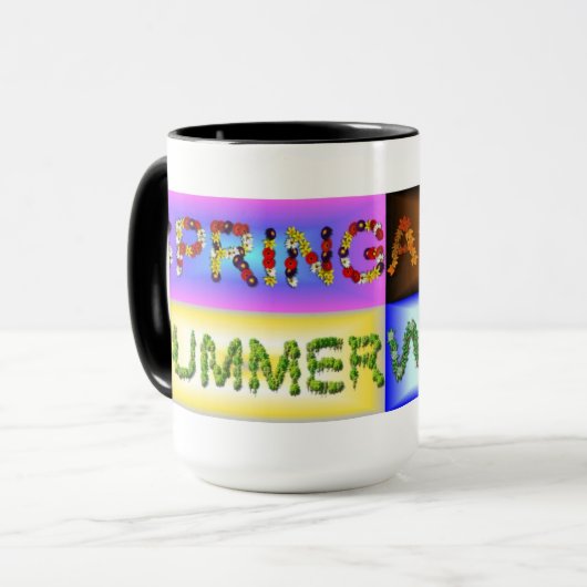 Vier Seizoenen Mok (Voorkant links)