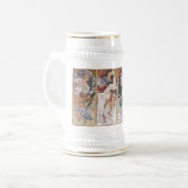 Vier seizoenen, Mucha Bierpul (Voorkant links)