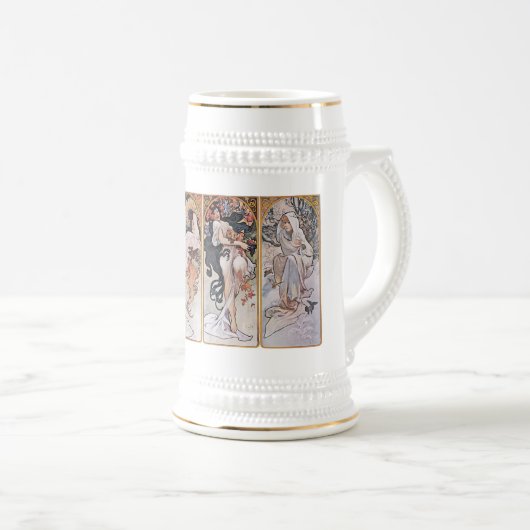 Vier seizoenen, Mucha Bierpul (Voorkant rechts)