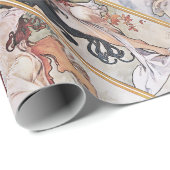 Vier seizoenen, Mucha Cadeaupapier (Rol Hoek)