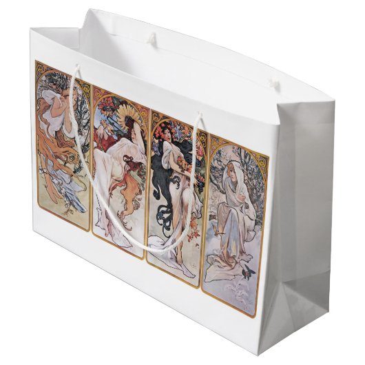 Vier seizoenen, Mucha Groot Cadeauzakje (Achterkant Gekanteld)