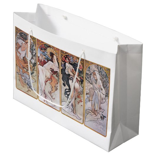 Vier seizoenen, Mucha Groot Cadeauzakje (Voorkant Gekanteld)