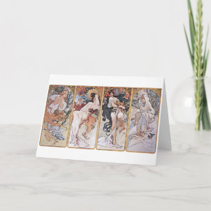 Vier seizoenen, Mucha Kaart