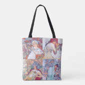 Vier seizoenen, Mucha Tote Bag (Achterkant)