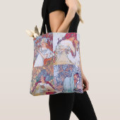 Vier seizoenen, Mucha Tote Bag (Dichtbij)