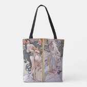 Vier seizoenen, Mucha Tote Bag (Achterkant)