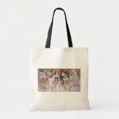 Vier seizoenen, Mucha Tote Bag (Voorkant)