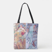 Vier seizoenen, Mucha Tote Bag (Achterkant)