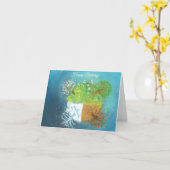 Vier seizoenen op Aarde Kaart (Gele Bloem)