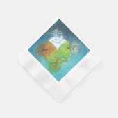 Vier seizoenen op aarde   servet (Hoek)