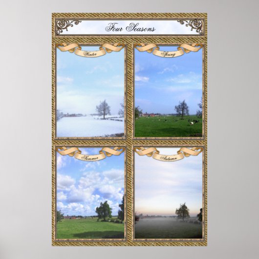 Vier seizoenen poster (Voorkant)