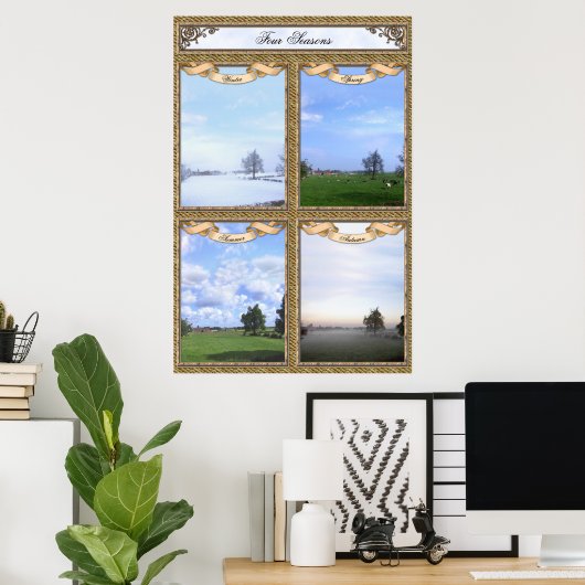Vier seizoenen poster (Thuiskantoor)