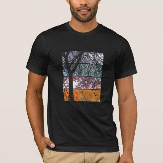 Vier seizoenen t-shirt (Voorkant)