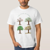 Vier seizoenen t-shirt (Voorkant)