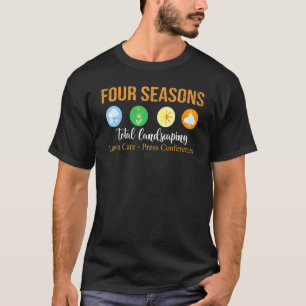 Vier Seizoenen Totaal landschapsontwerp Grafische T-shirt