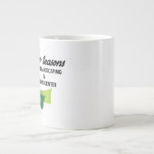 Vier seizoenen totaal landschapsontwerp grote koffiekop (Voorkant)