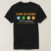 Vier Seizoenen Totaal landschapsontwerp Infrons Co T-shirt (Design voorkant)