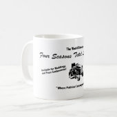 Vier seizoenen totaal landschapsontwerp koffiemok (Voorkant links)