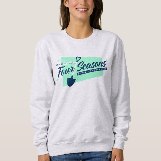 Vier seizoenen Totaal landschapsschilderende dames Trui (Voorkant)