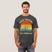 Vier Seizoenen Totale Landscaping Sunset Graphic T-shirt (Voorkant volledig)