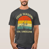 Vier Seizoenen Totale Landscaping Sunset Graphic T-shirt (Voorkant)