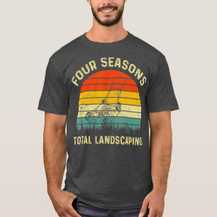 Vier Seizoenen Totale Landscaping Sunset Graphic T-shirt