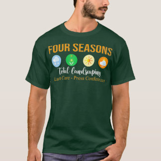 Vier Seizoenen Totale landschapsarchitectuur Grafi T-shirt