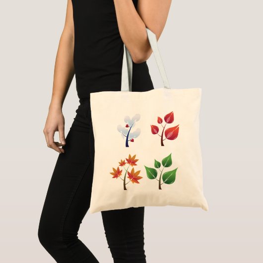 Vier seizoenen tote bag (Voorkant (product))